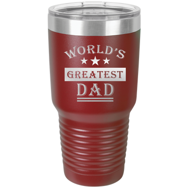 World's Greatest Dad 30oz Ringneck Tumbler